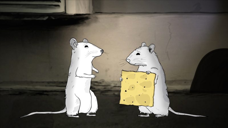 Cracker rats: significantly funnier than Pizza Rat (HBO)